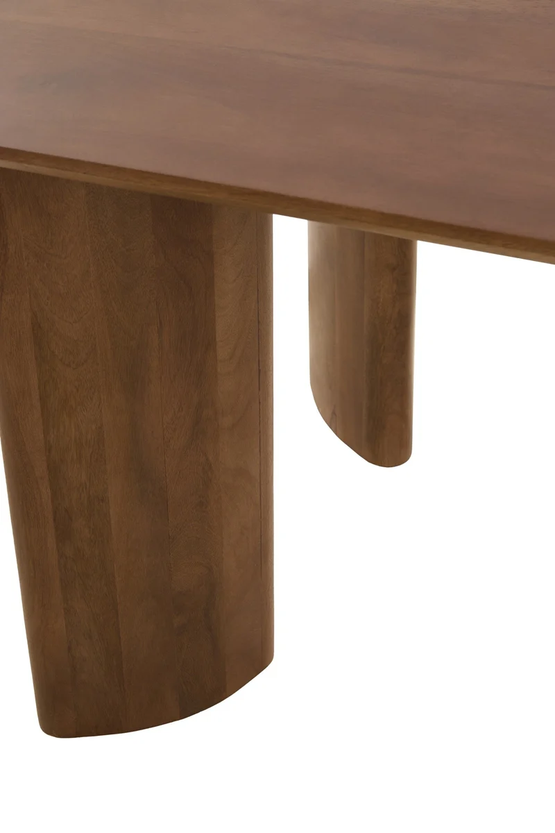 Esstisch AYMARA dunkelbraun 240x100x76cm