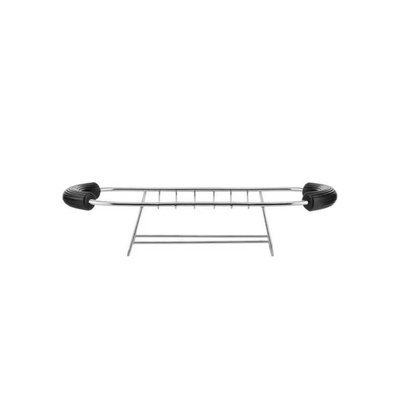 Alessi Plissé Set Schwarz – Wasserkocher 1,7 L + Toaster + Gratis Aufsatz
