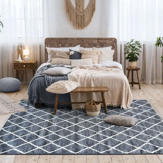Teppich Gris D'Nomad Baumwolle 120x170