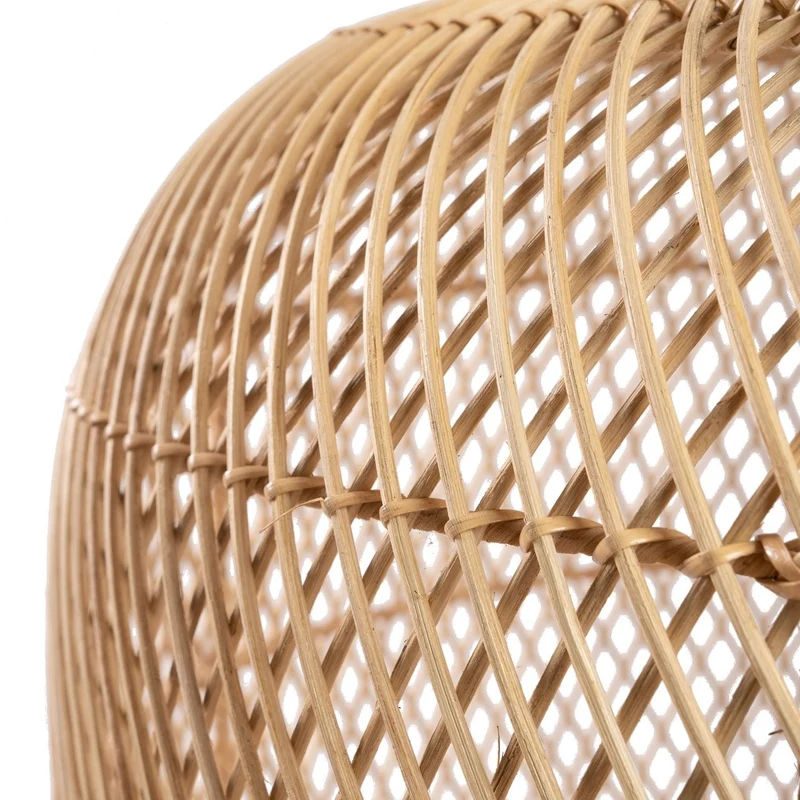 Batu Bolong Lampenschirm Rattan L