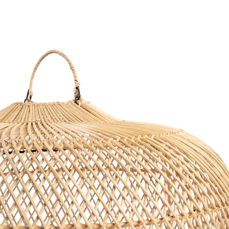 Batu Bolong Lampenschirm Rattan L