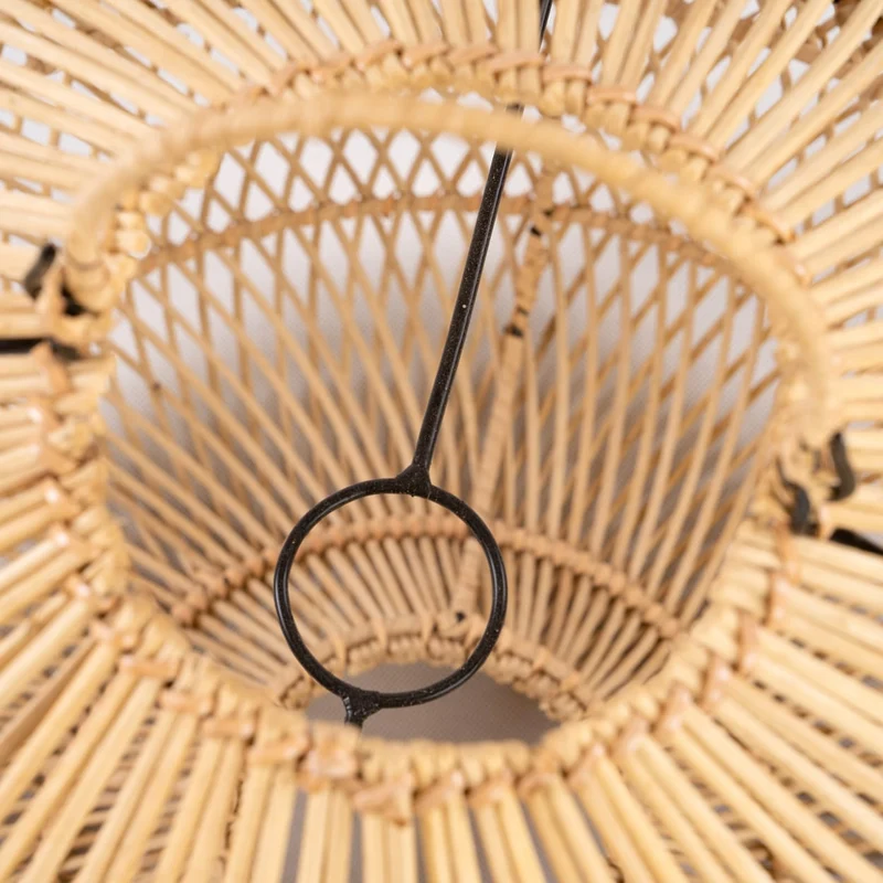 Batu Bolong Lampenschirm Rattan L