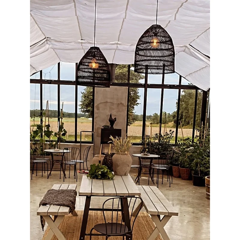 Outdoor Lampe Schwarz