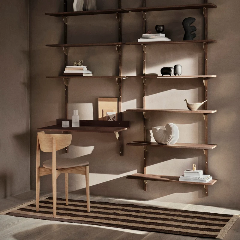 Outdoor Teppich Ives Chocolate 80x140 - ferm LIVING