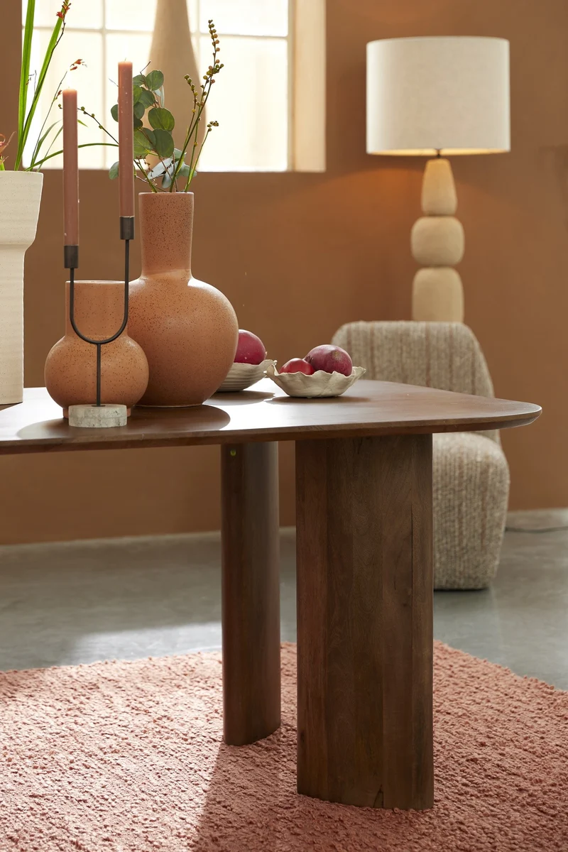 Esstisch AYMARA dunkelbraun 220x100x76cm