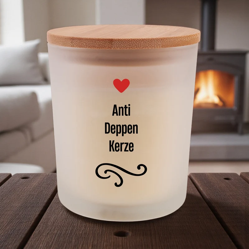 Duftkerze "Anti Deppen Kerze"