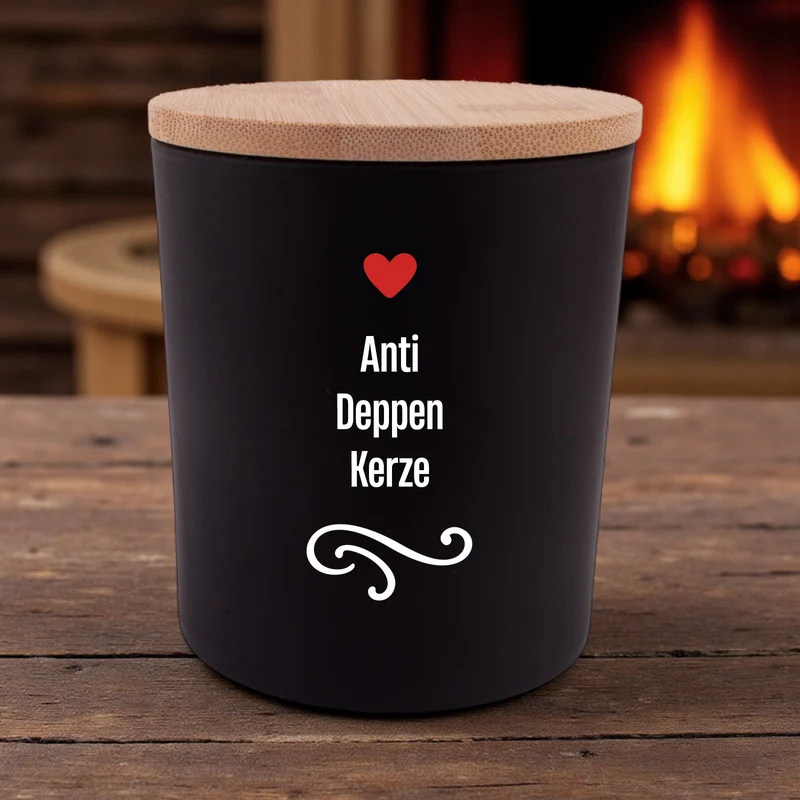Duftkerze "Anti Deppen Kerze"