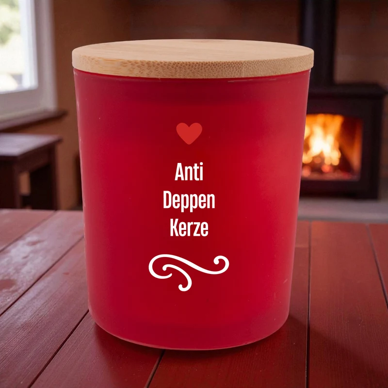 Duftkerze "Anti Deppen Kerze"