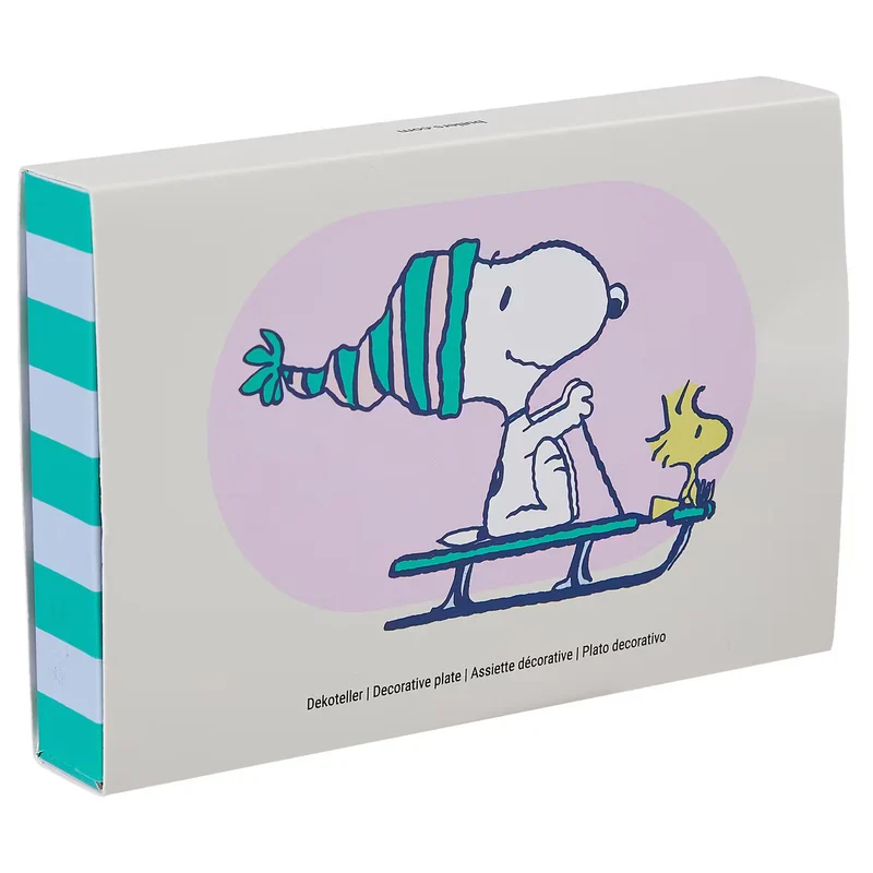 PEANUTS Schmuckteller Snoopy Schlitten