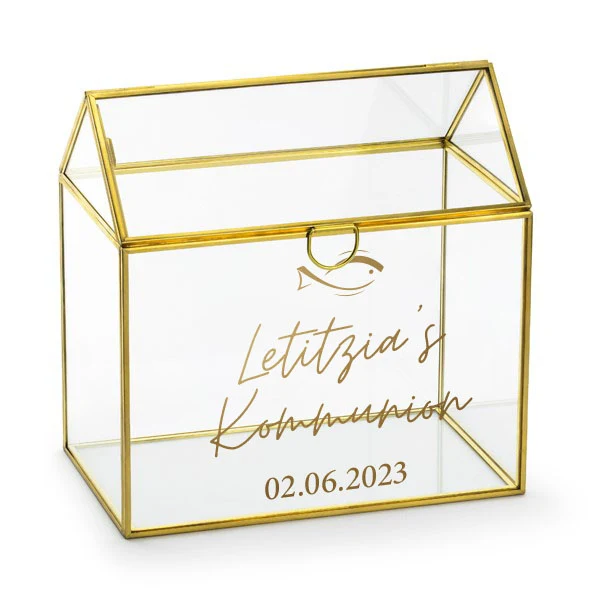 Personalisierter Aufkleber für Briefbox religiöser Anlass