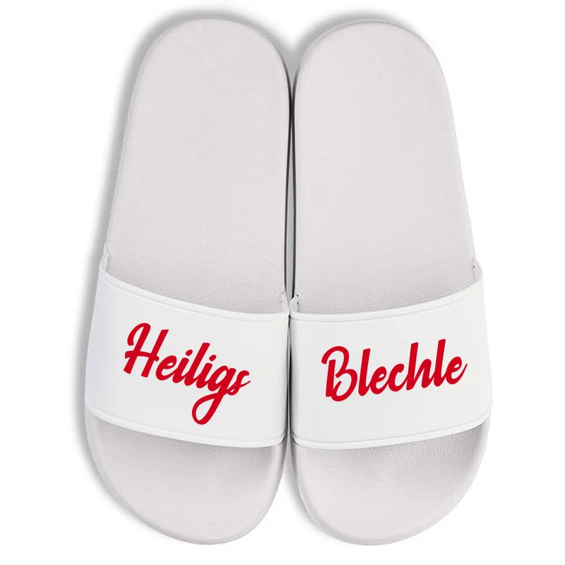 Heiligs Blechle Badelatschen