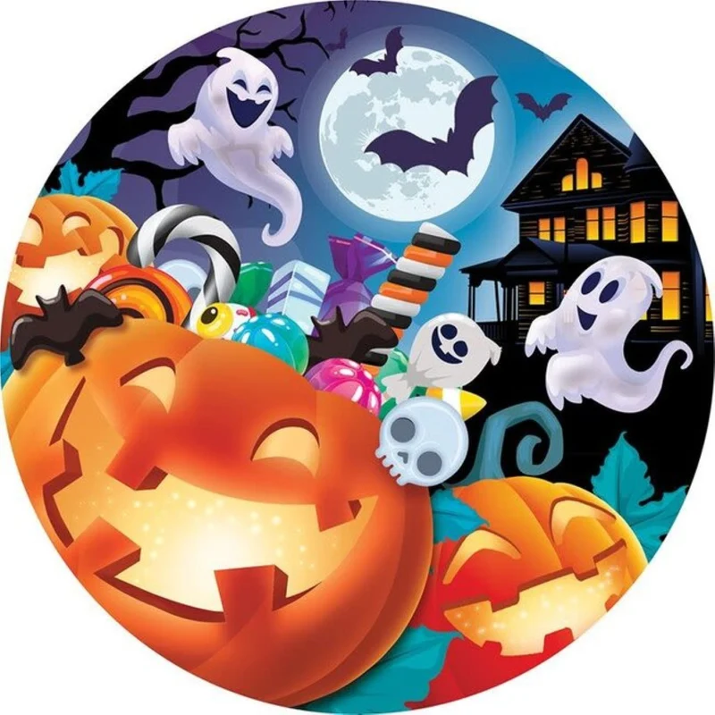 Halloween "Geister & Kürbisse" | Plastikschüssel Ø32cm