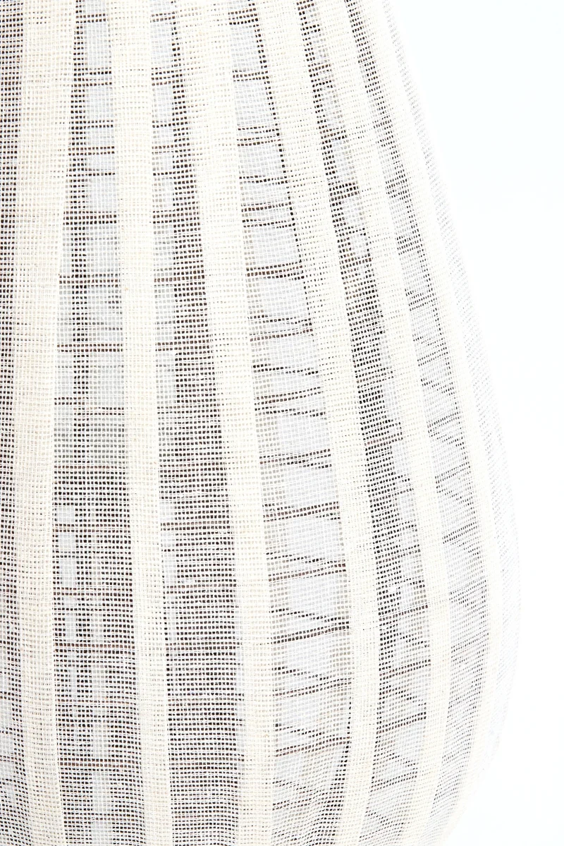 Windlicht DAZIO Leinen naturell 36×36×55cm