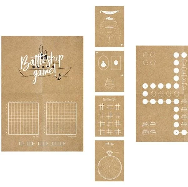 Kinder Spiele Set (6 Stück)