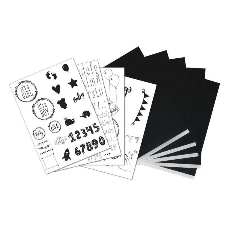 Tansferpapier mit Vorlagen Baby