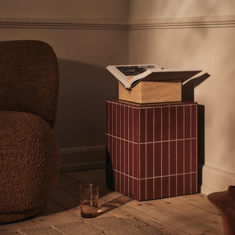 Beistelltisch Pillar - Braun - Ferm Living