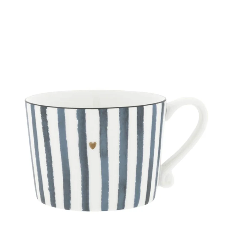 Bastion Collections Tasse Blue Big Stripes