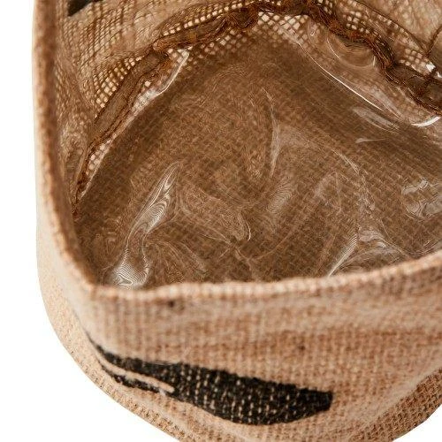 Übertopf Jutesack Gr. M Jute natur KALIFA 15x15 cm innen beschichtet | Aufbewahrung | Affari of Sweden