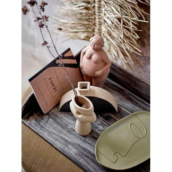 Bloomingville Deko Objekt SIDSEL Skulptur 25 cm | Terracotta Wohndekoration