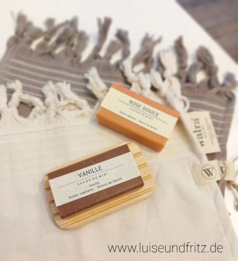 Seifenablage | Seifenschale mit Gummifüßchen | geöltes Buchenholz | Redecker