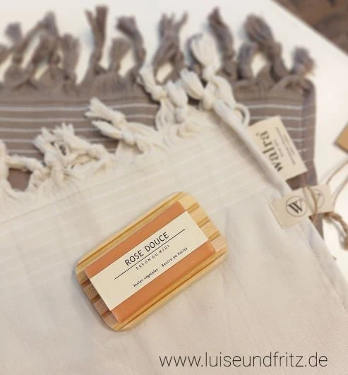 Seifenablage | Seifenschale mit Gummifüßchen | geöltes Buchenholz | Redecker