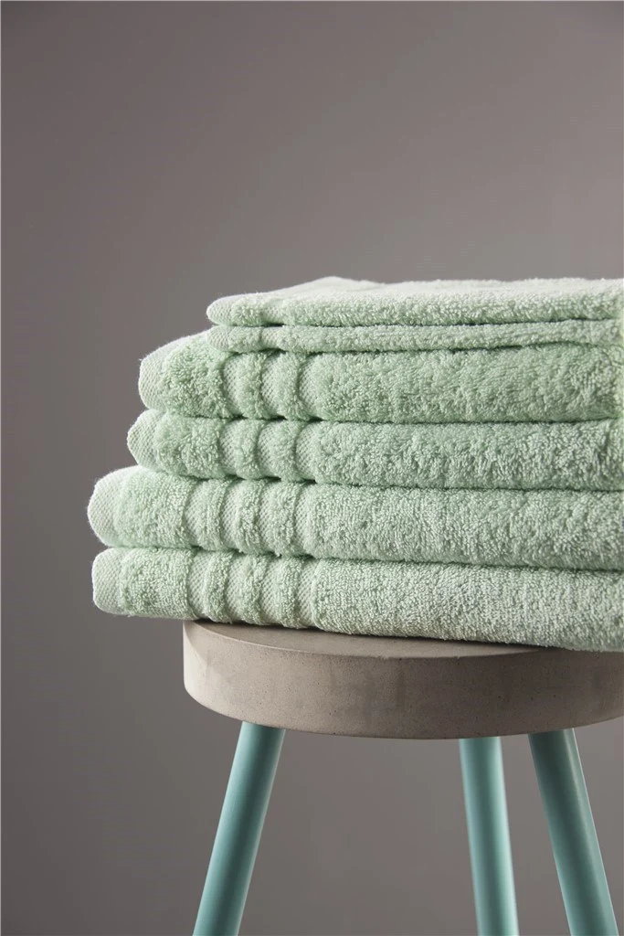 Handtuch FROTTEE 500 g/m2 Baumwolle MINT Badetuch 50x100 cm | Kollektion BYRKLUND