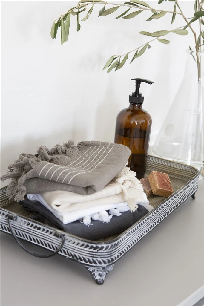 Gästehandtuch HAMAM Handtuch dunkelgrau Walra | 30x50 cm | Softcotton | 1 Stück