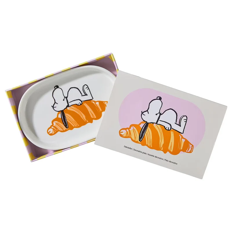 PEANUTS Schmuckteller Snoopy Croissant