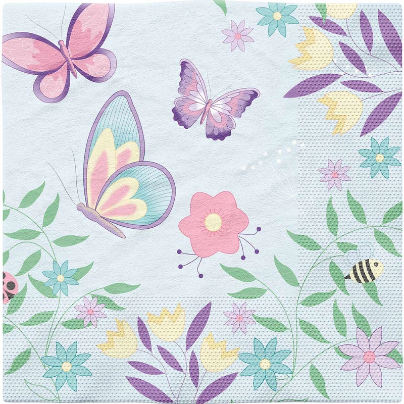 "Flutter Garden" Partydeko Artikel