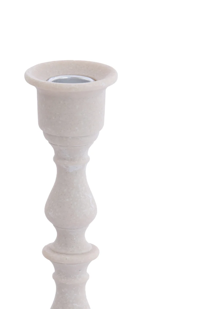 Kerzenständer SAMORA crème Ø10x27,5cm