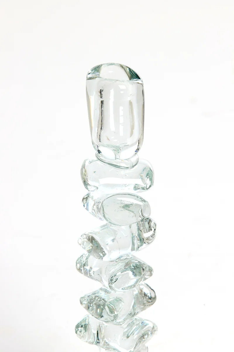 Kerzenständer ESTIVA transparent Ø11x24,5cm