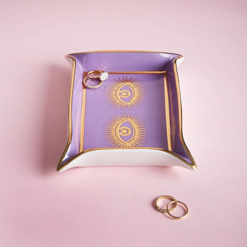 Ablageschale EYES VALET lila