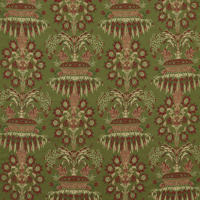 Wool Brocade - russet
