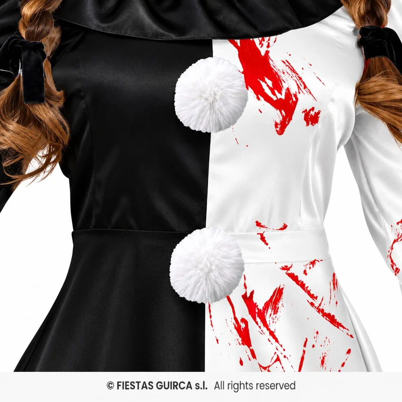 Halloween Damen Kostüm "Terror Clown" | 2-tlg.