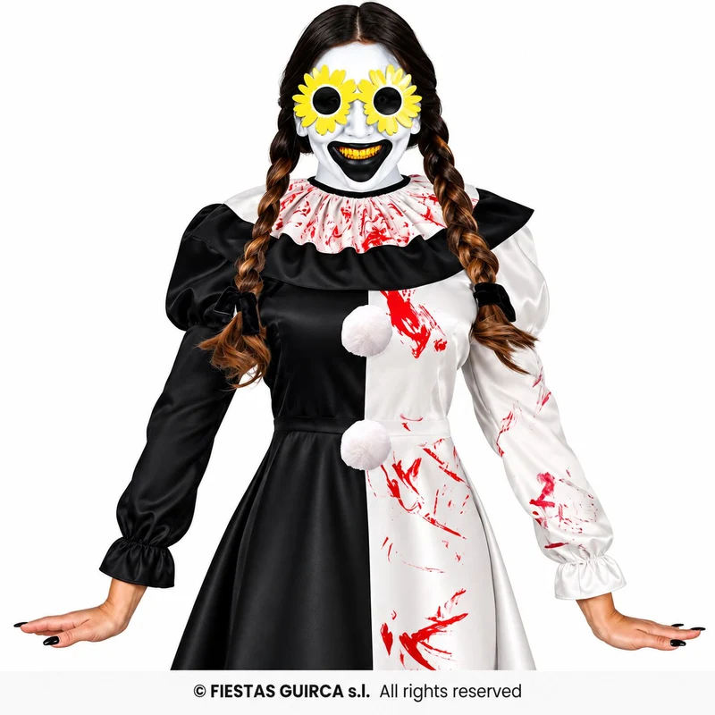 Halloween Damen Kostüm "Terror Clown" | 2-tlg.
