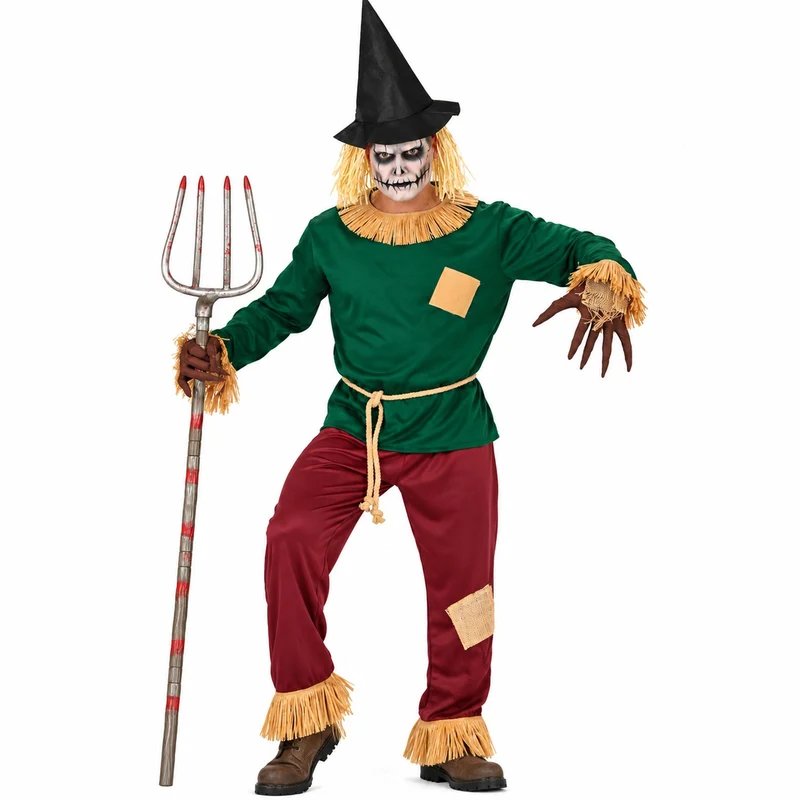 Halloween Herren Kostüm "Vogelscheuche" | 4-tlg.
