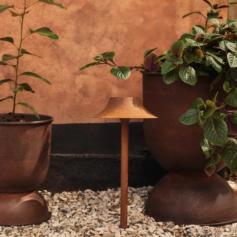 Hourglass Blumentopf Rost 30cm XS - ferm LIVING