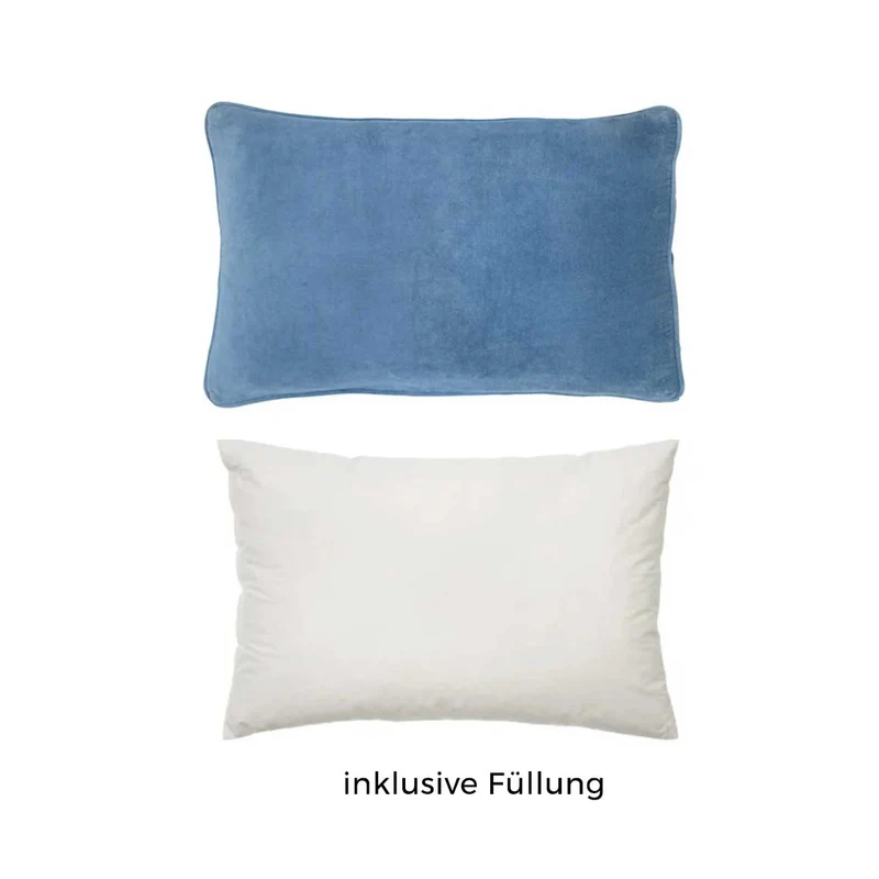 Blaues Kissen ATLANTIK