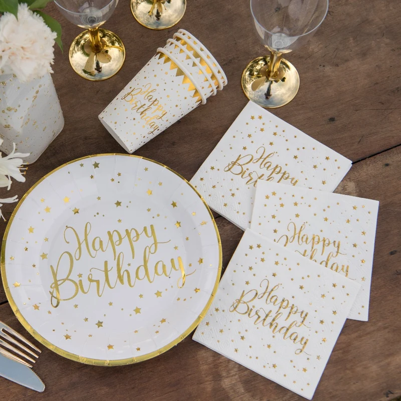 Pappteller Geburtstag Sternchen (10 Stück)