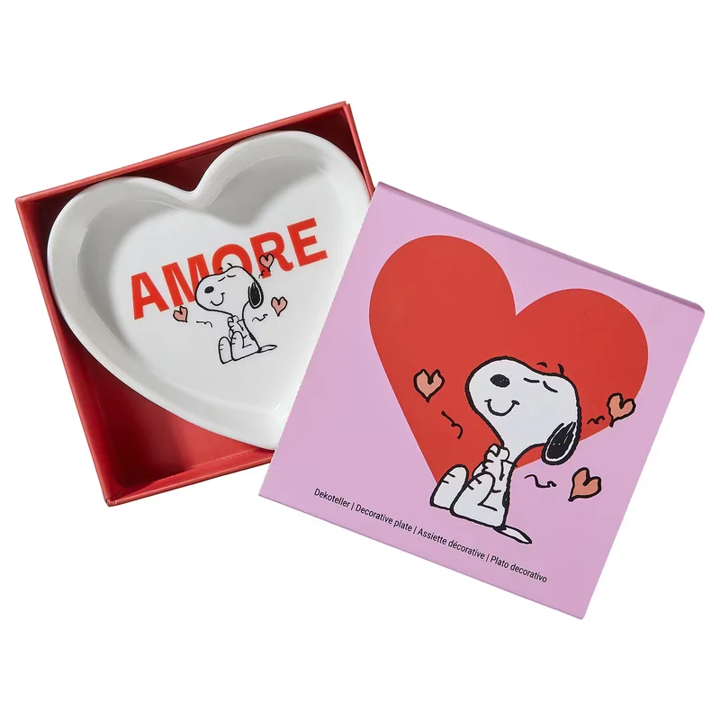 PEANUTS Schmuckteller Herz Amore