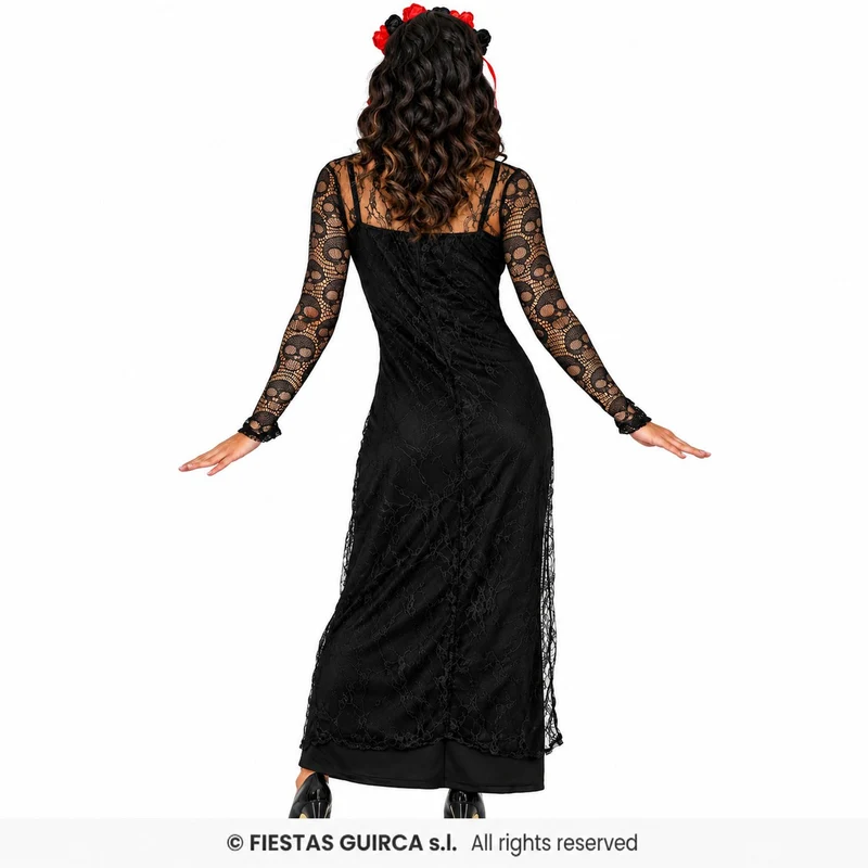 Halloween Damen Kostüm "Skelett Gothik" | 2-tlg.