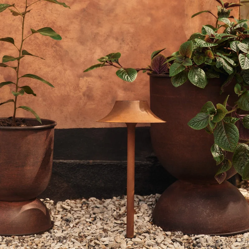 Hourglass Blumentopf Rost 42cm Small - ferm LIVING