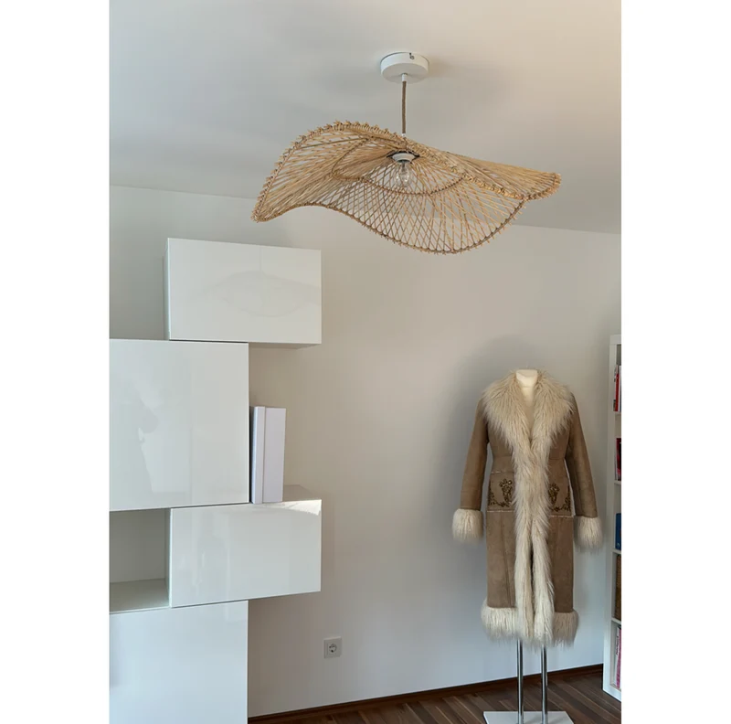 Hängelampe aus Rattan "Mein Bali"