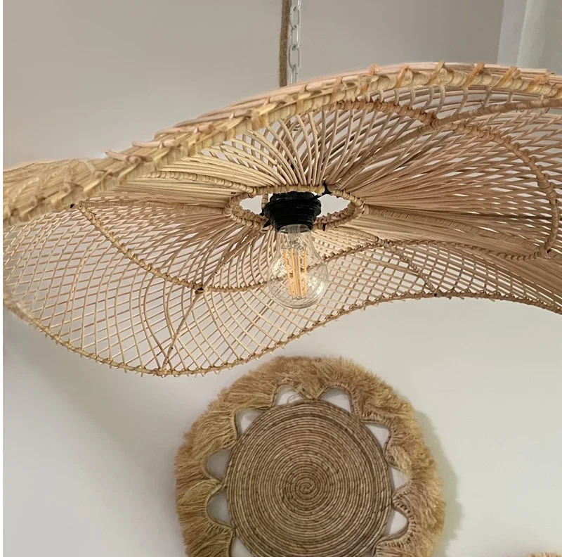 Hängelampe aus Rattan "Mein Bali"
