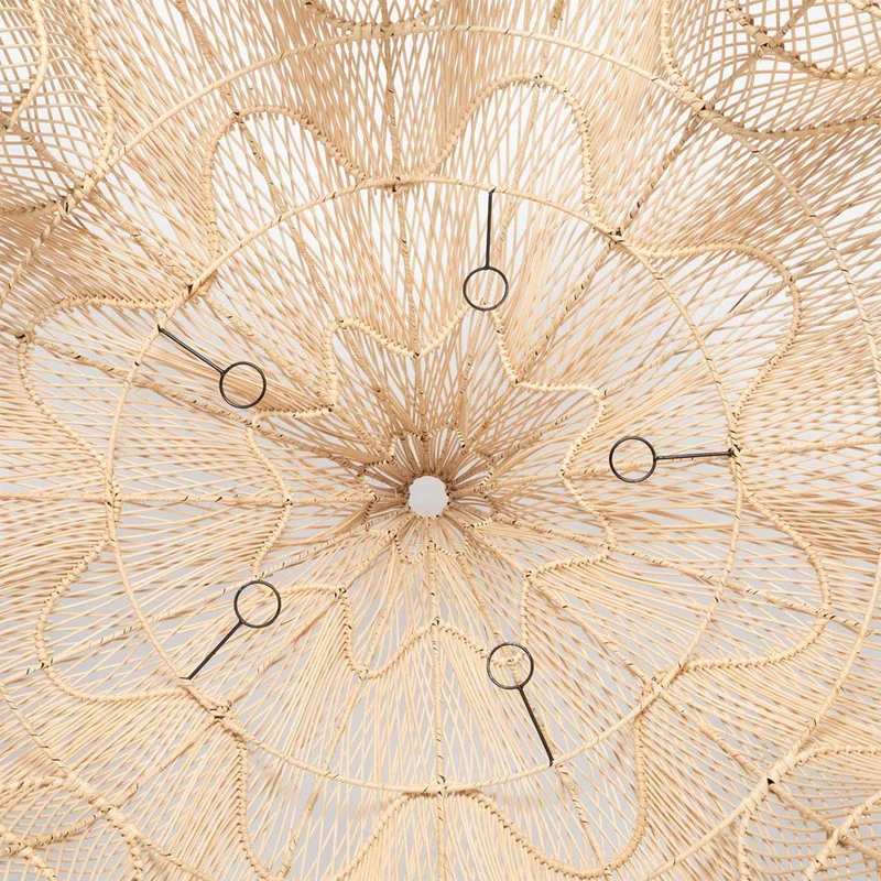 Rattan Lampenschirm XXL 150 cm Beachhouse