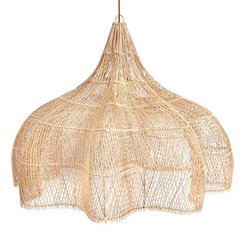 Rattan Lampenschirm XXL 150 cm Beachhouse