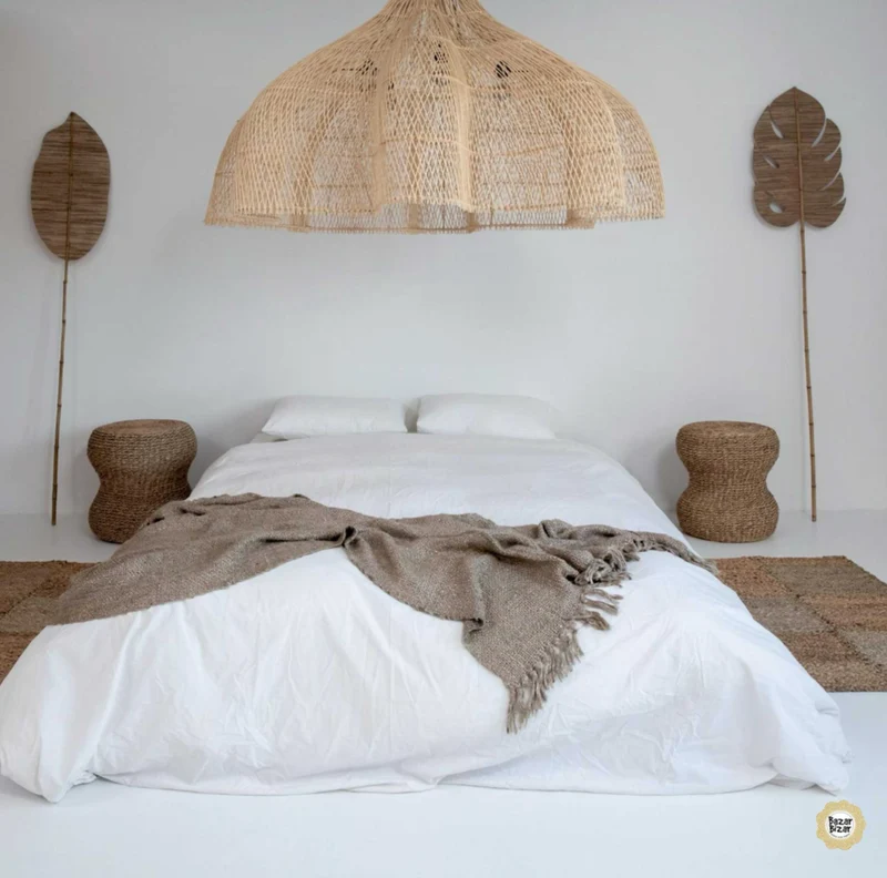 Rattan Lampenschirm XL | 110 cm Beachhouse