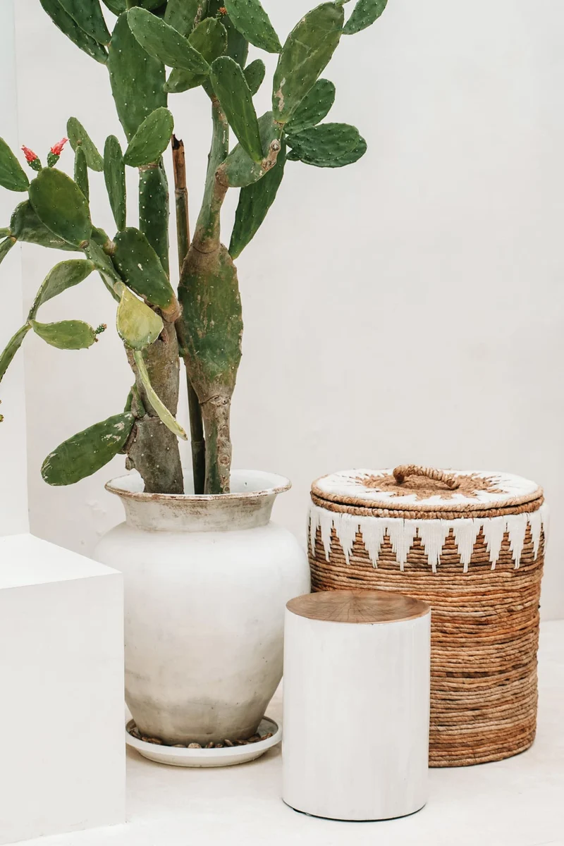 Boho Wäschekorb