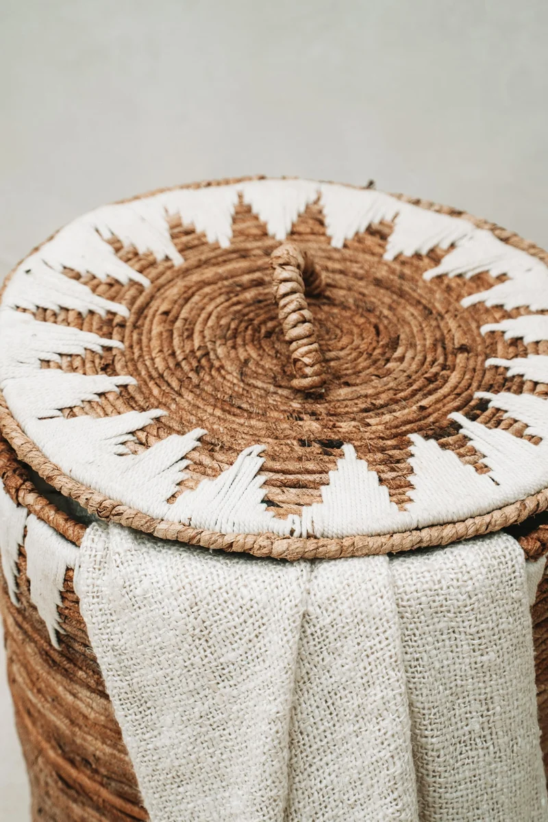 Boho Wäschekorb