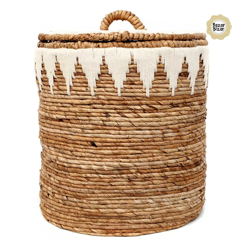 Boho Wäschekorb